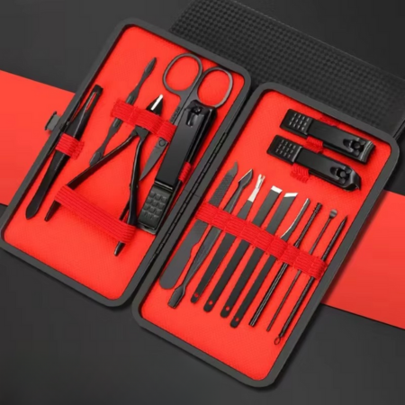 Complete Stainless Steel Nail Care Kit