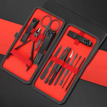 Complete Stainless Steel Nail Care Kit