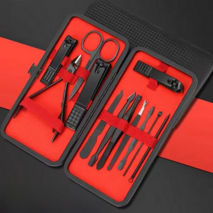 Complete Stainless Steel Nail Care Kit