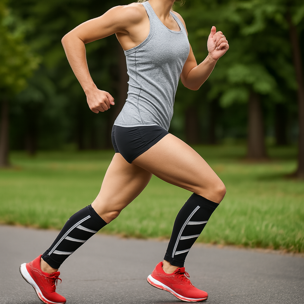 Performance Athletic Calf Sleeves for Runners and Athletes - Hehif