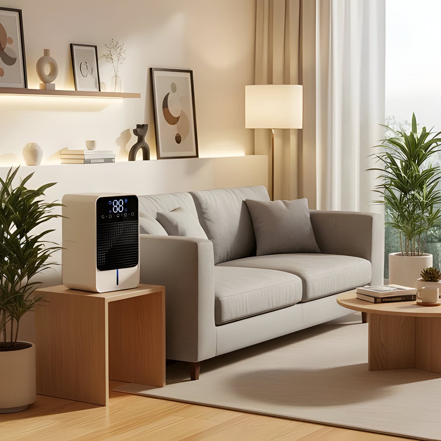 Mini 25W Dehumidifier with Digital Display