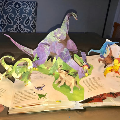 Interactive Dinosaur Pop Up Educational Book for Kids