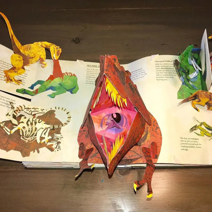 Interactive Dinosaur Pop Up Educational Book for Kids