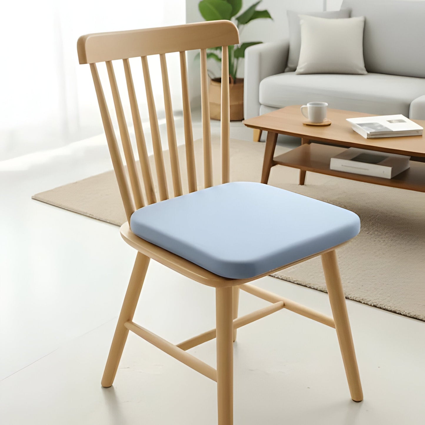 Comfortable Gel Cushion for Back and Tailbone Relief - Hehif