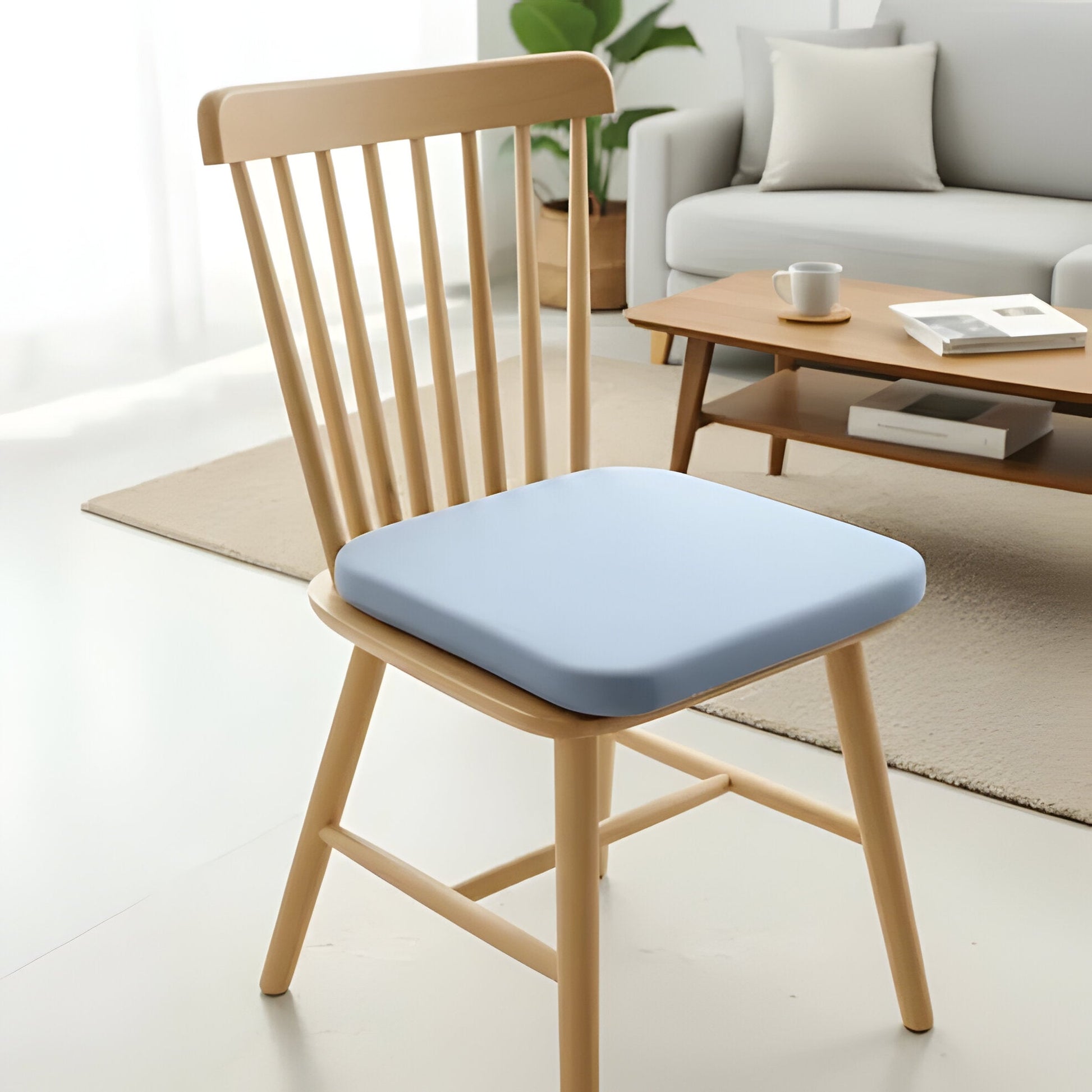 Comfortable Gel Cushion for Back and Tailbone Relief - Hehif