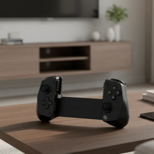 Compact X5 Gaming Controller with Precise Joystick and Comfort Grip - Hehif