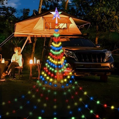 Outdoor String Fairy Lights with 8 Color Modes