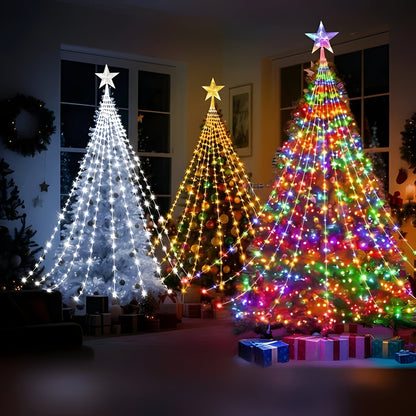 Outdoor String Fairy Lights with 8 Color Modes