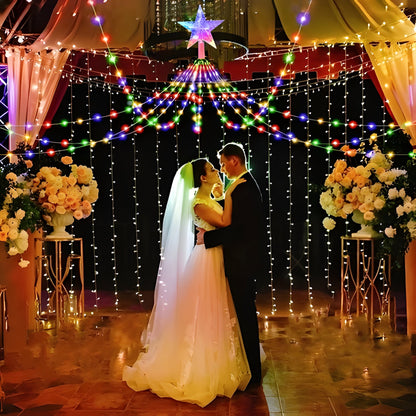 Outdoor String Fairy Lights with 8 Color Modes