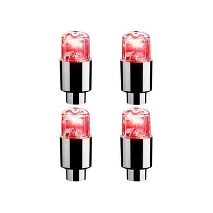 Colorful LED Tire Valve Caps for Bike Wheels