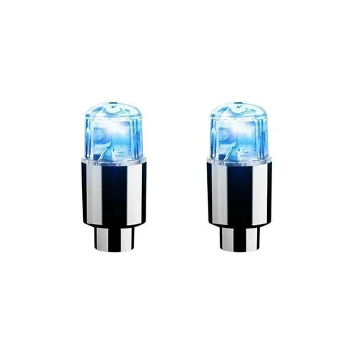 Colorful LED Tire Valve Caps for Bike Wheels