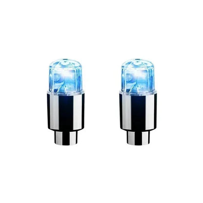 Colorful LED Tire Valve Caps for Bike Wheels