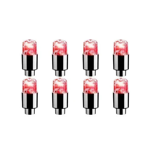 Colorful LED Tire Valve Caps for Bike Wheels