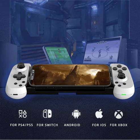 Compact Wireless Game Controller for PS4 and More Devices