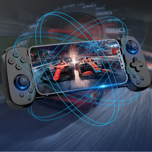 Compact Wireless Game Controller for PS4 and More Devices