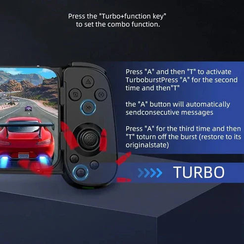 Compact Wireless Game Controller for PS4 and More Devices