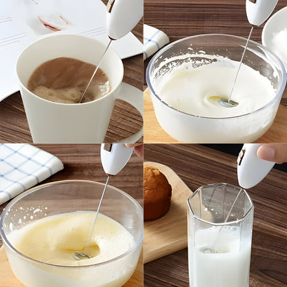 Electric Compact Milk Frother for Easy Foam Creation