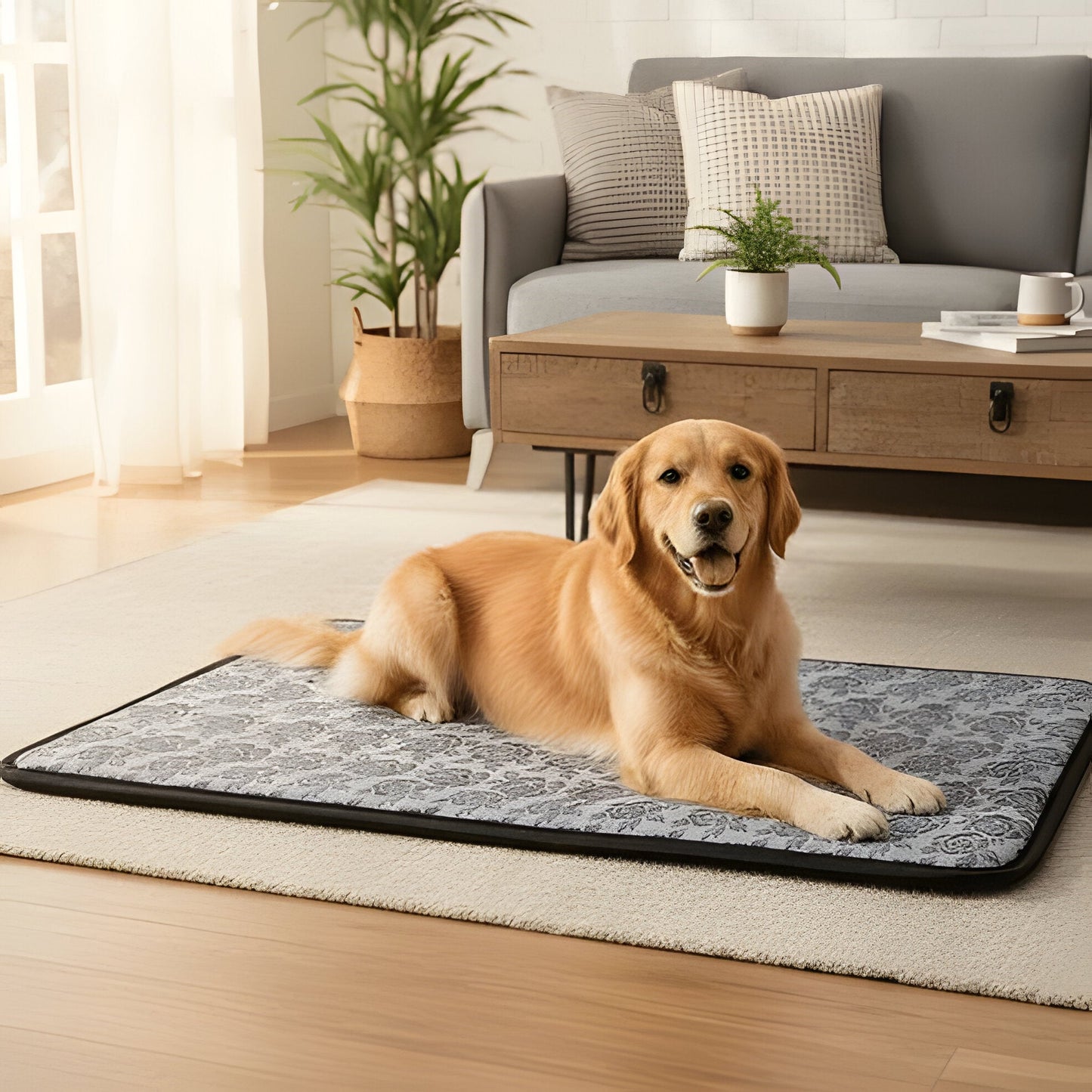 Warm Pet Heat Pad with Thermostat and Waterproof Coating - Hehif