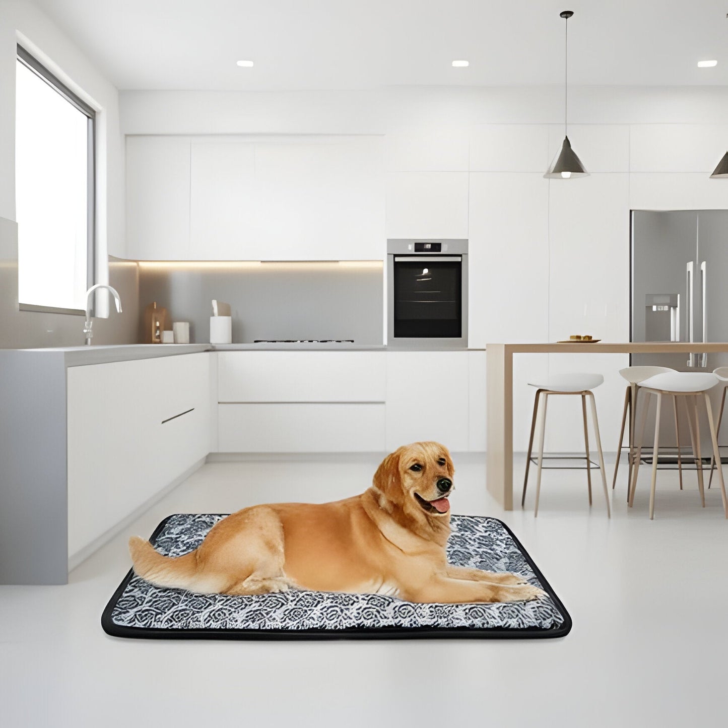 Warm Pet Heat Pad with Thermostat and Waterproof Coating