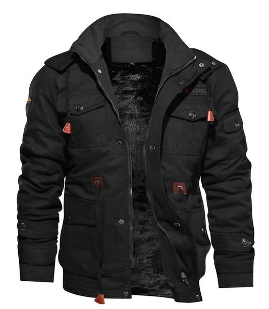 Warm Fleece Winter Jacket - Hehif