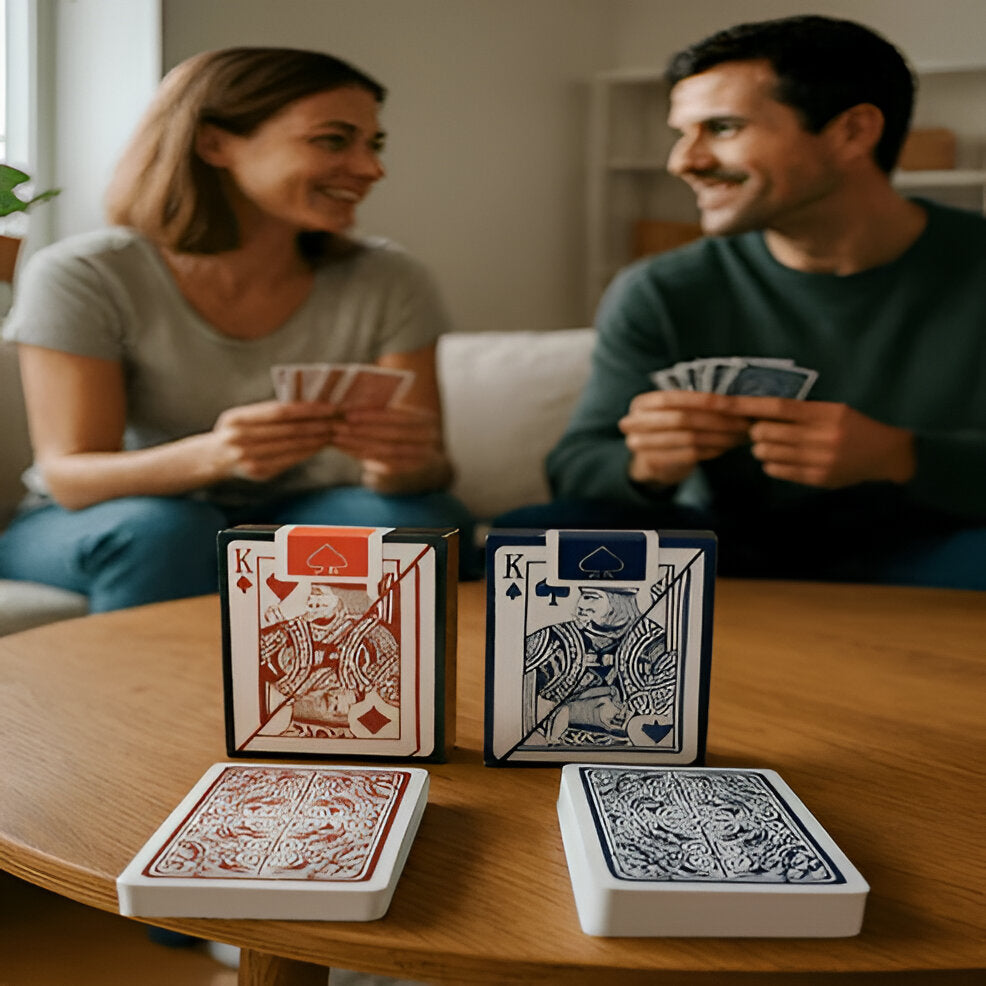 Durable Plastic Playing Cards for Outdoor Games