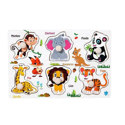Learning Wooden Baby Grip Toy