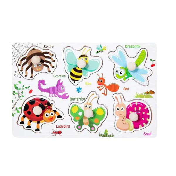 Learning Wooden Baby Grip Toy