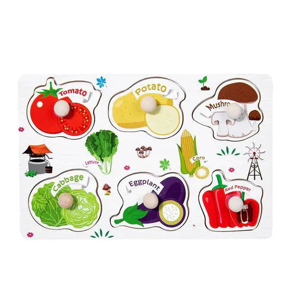 Learning Wooden Baby Grip Toy