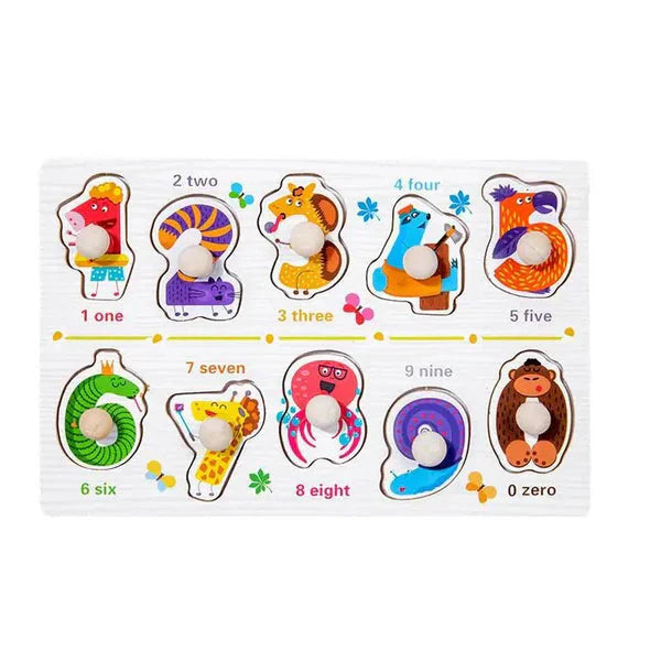 Learning Wooden Baby Grip Toy