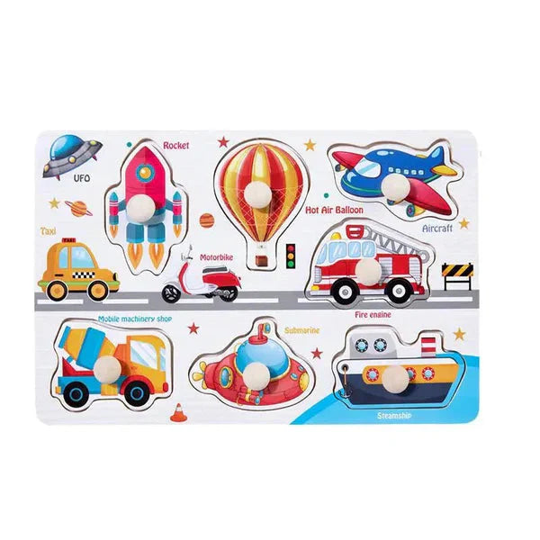 Learning Wooden Baby Grip Toy