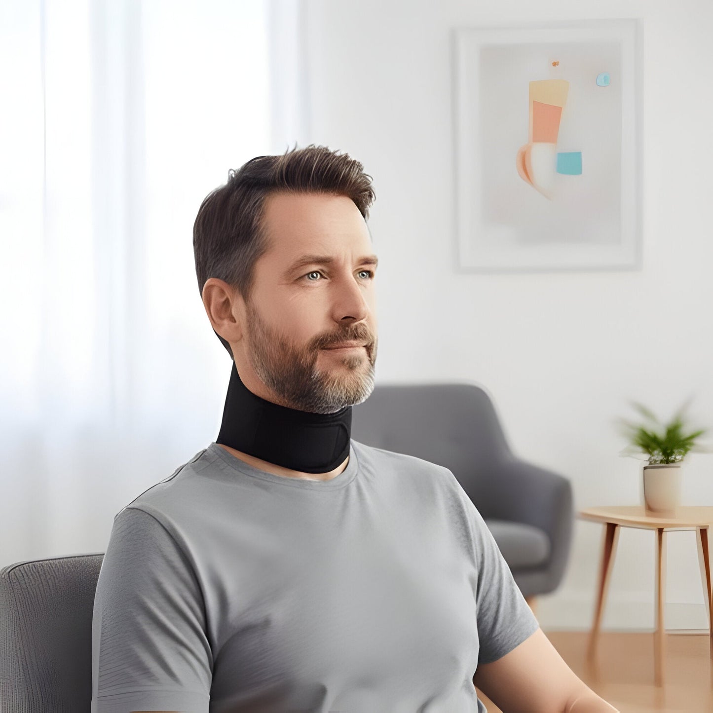 Soft Heated Neck Wrap for Pain Relief