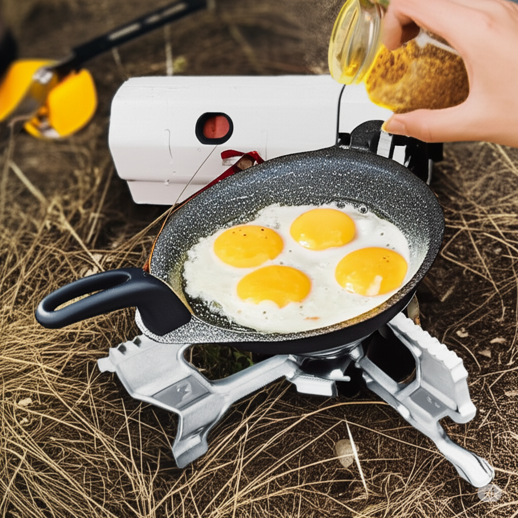 Compact Lightweight Camp Stove for Outdoor Cooking