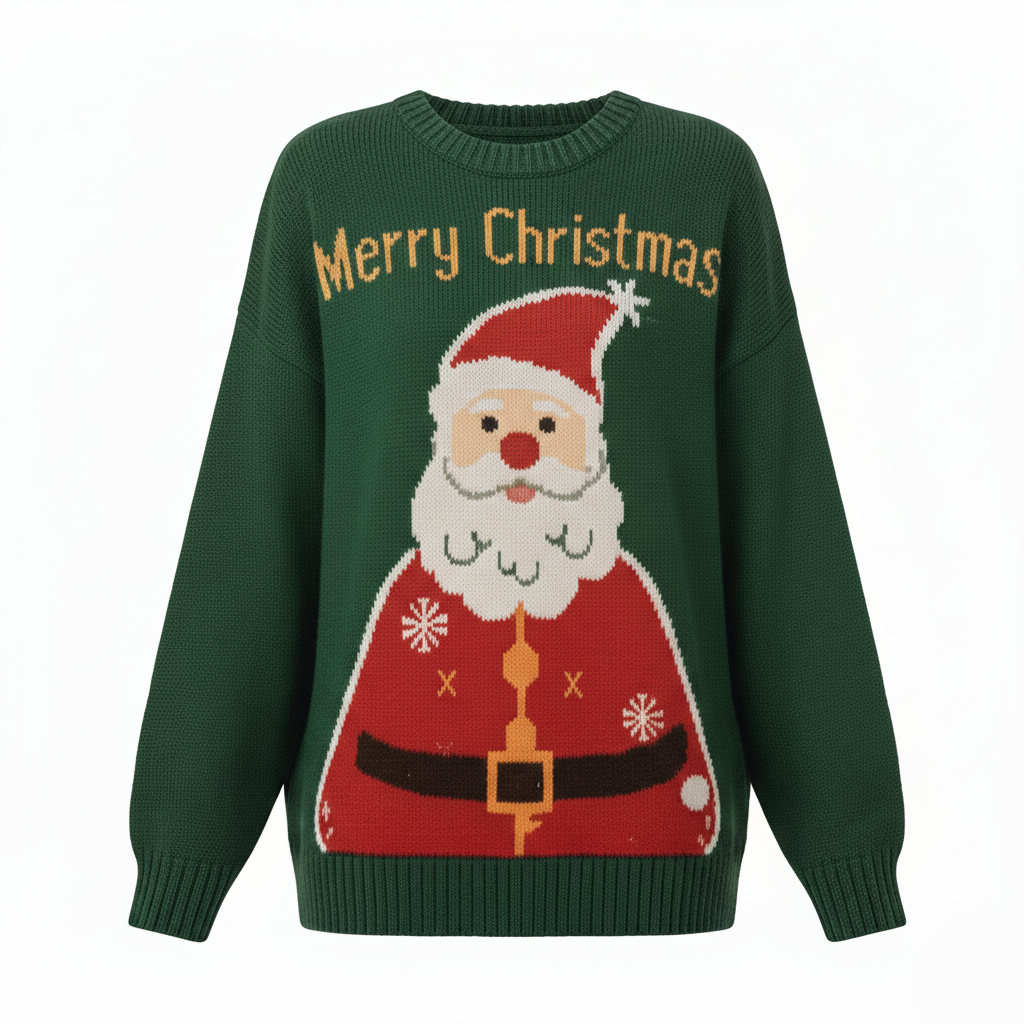 Warm Holiday Sweatshirt for Couples – Soft Knit Sweater