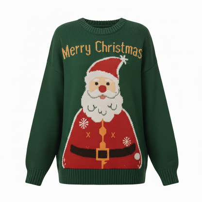 Warm Holiday Sweatshirt for Couples – Soft Knit Sweater