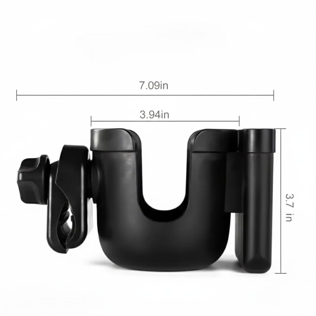 Practical Stroller Phone Holder with Strong Non-Slip Grip