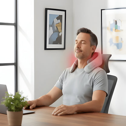 Relaxing Heat Massage for Neck and Shoulder Relief