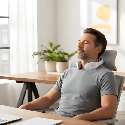 Therapeutic Heat Massage Pillow For Neck Relief