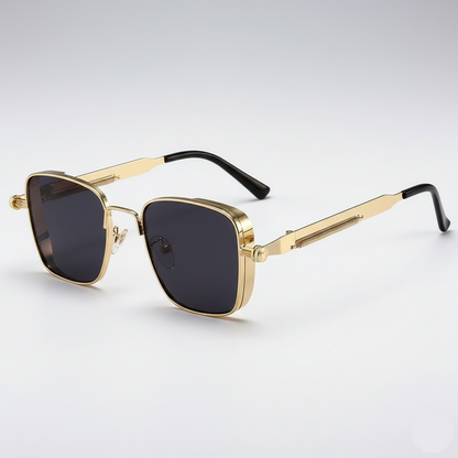 Vintage Industrial Style Mens Metal Shades - Hehif