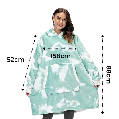 Oversized Cozy Sweatshirt Blanket