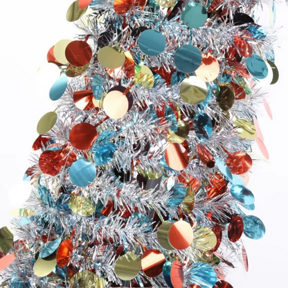 Easy Setup Sparkling 5ft Christmas Tree Decorative Artificial Tree