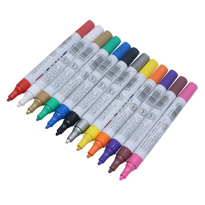 Durable Car Tire Marker Pen, Long Lasting Paint - Hehif