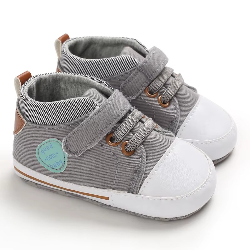 Grip Sole Non Slip Baby Shoes for Boys and Girls