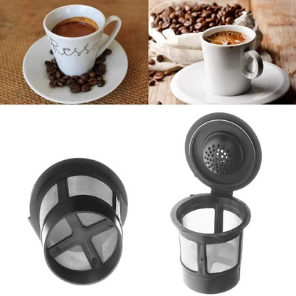 Set of 3 Metal Coffee Filter Pods for Keurig Brewers