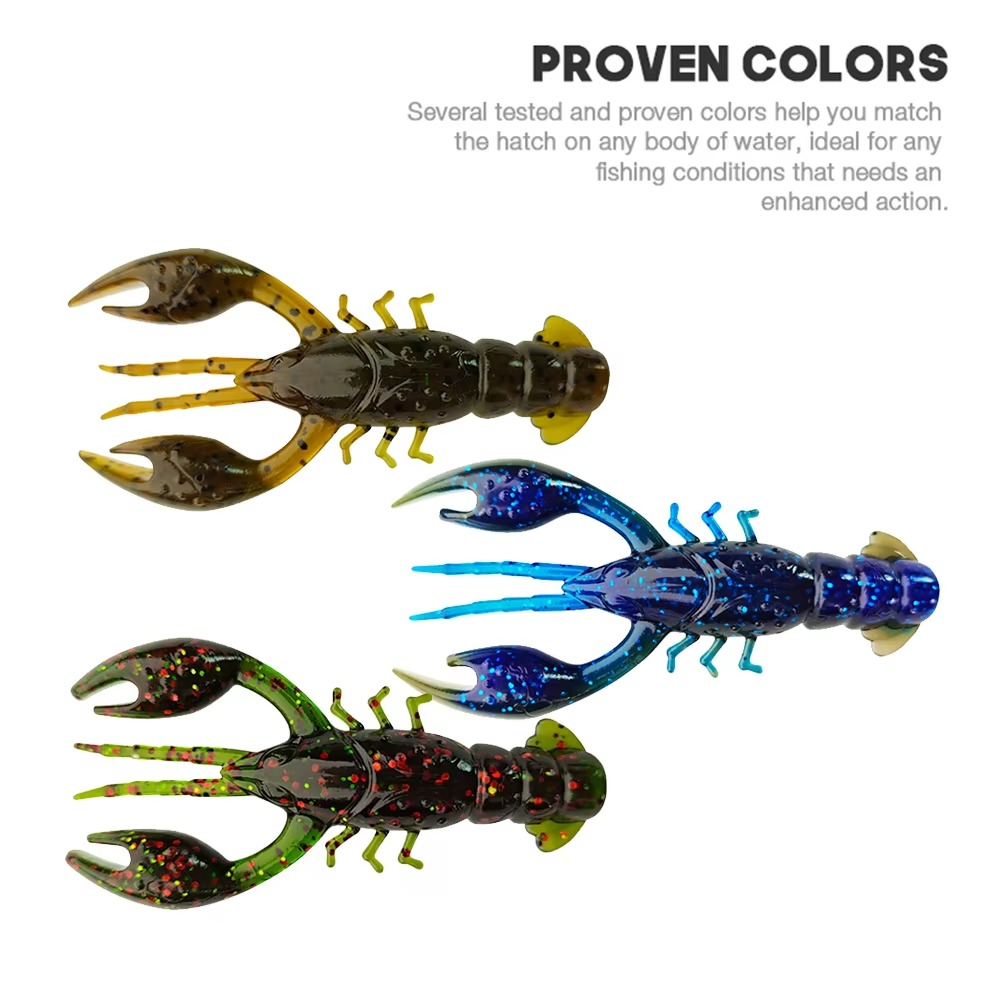 Premium Soft Plastic Fishing Lures for Bass Fishing