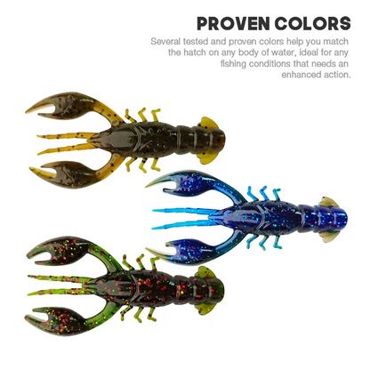 Premium Soft Plastic Fishing Lures for Bass Fishing