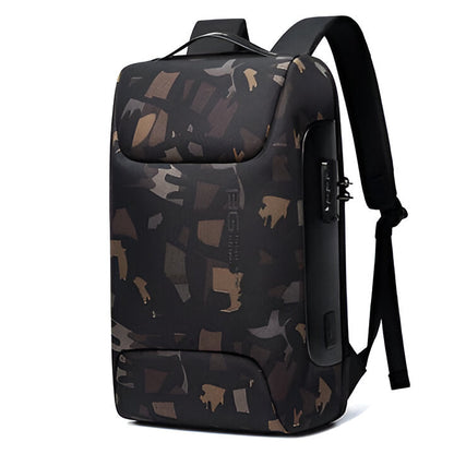Secure Water Resistant Travel Backpack