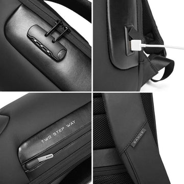 Secure Water Resistant Travel Backpack