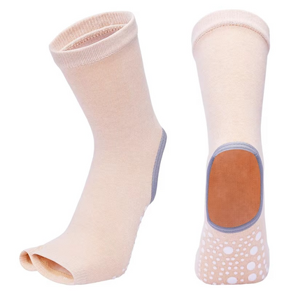 Grip Yoga Socks for Women Cotton Non Slip Athletic Socks