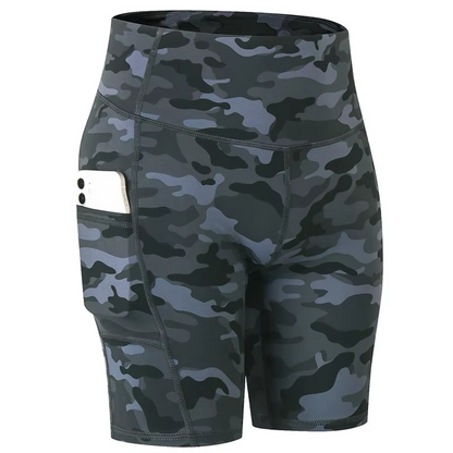 Women's Comfortable Fitness Shorts with Pockets