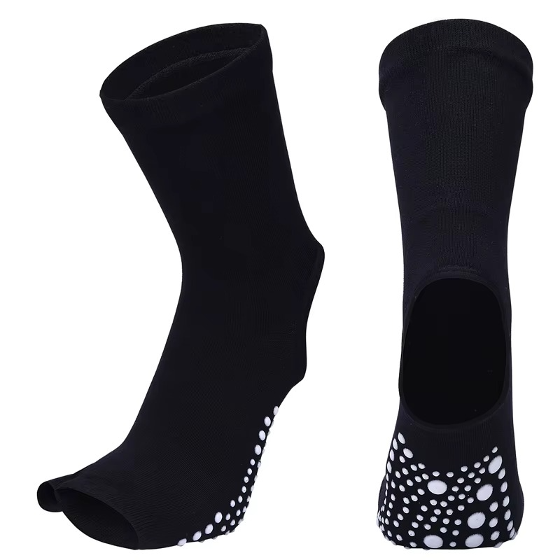 Grip Yoga Socks for Women Cotton Non Slip Athletic Socks